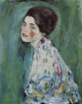 ギュスターヴ・クリムト Painting - グスタフ・クリムト夫人の肖像
